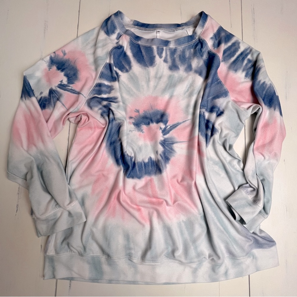 Tie dye print lightweight sweatshirt XL - Picture 1 of 6